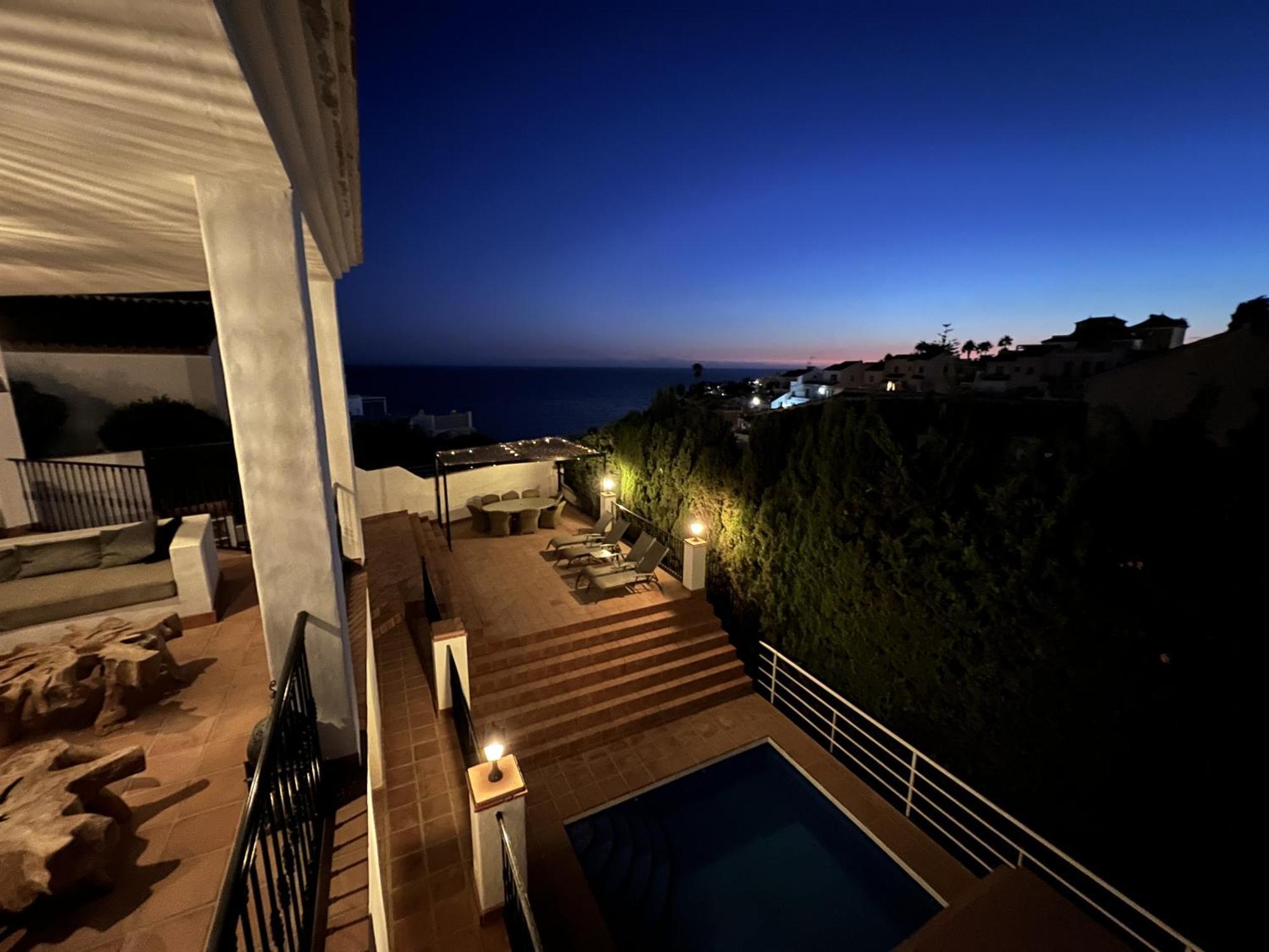 Villa Casa Alba Nerja Esterno foto