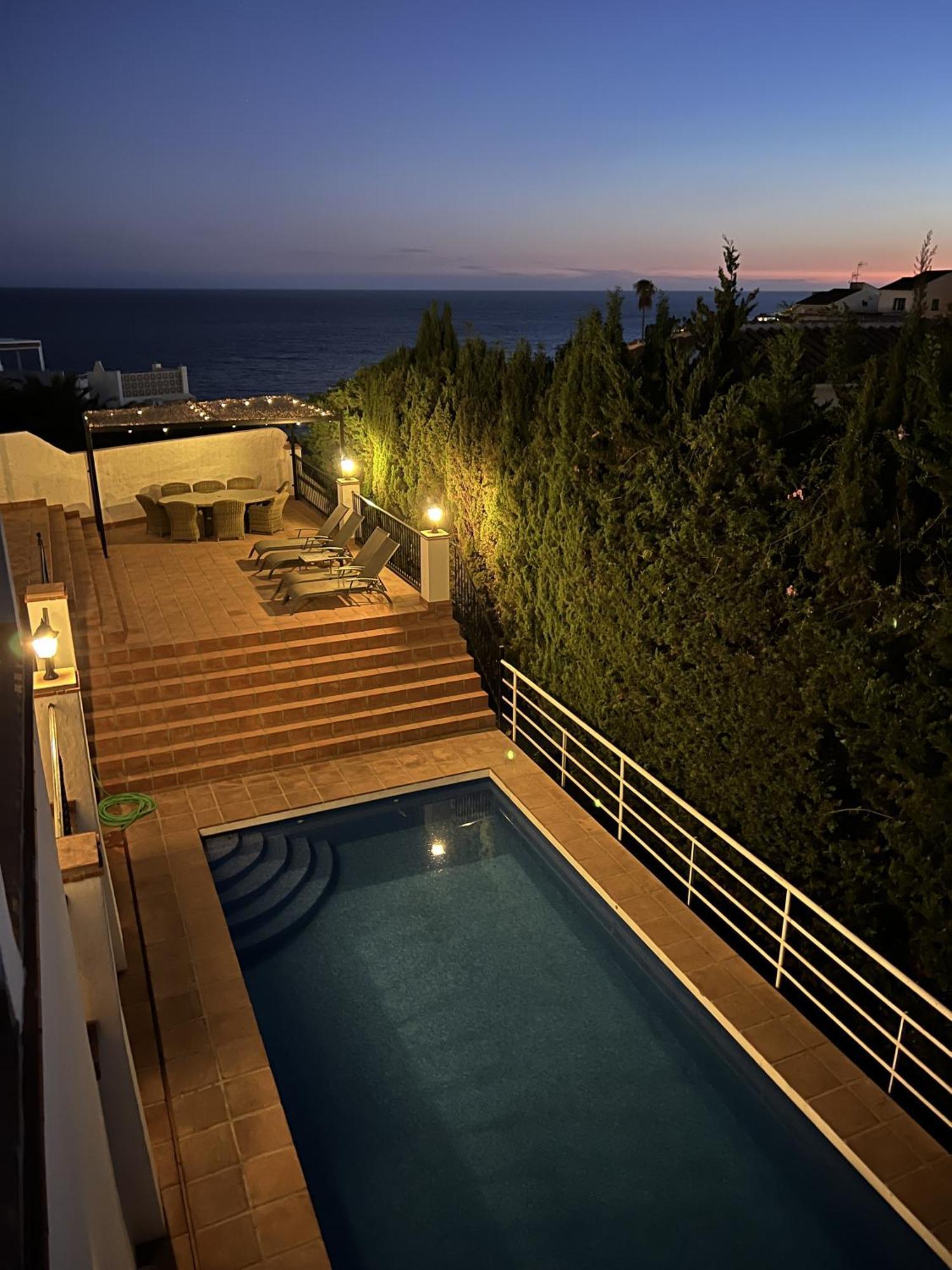 Villa Casa Alba Nerja Esterno foto